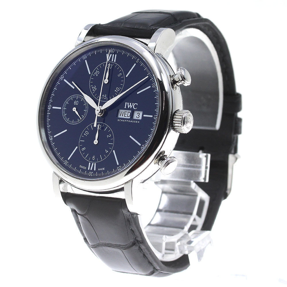 IWC SCHAFFHAUSEN IW391023 Portofino 150 Years Chronograph Day Date Automatic Men's Watch
