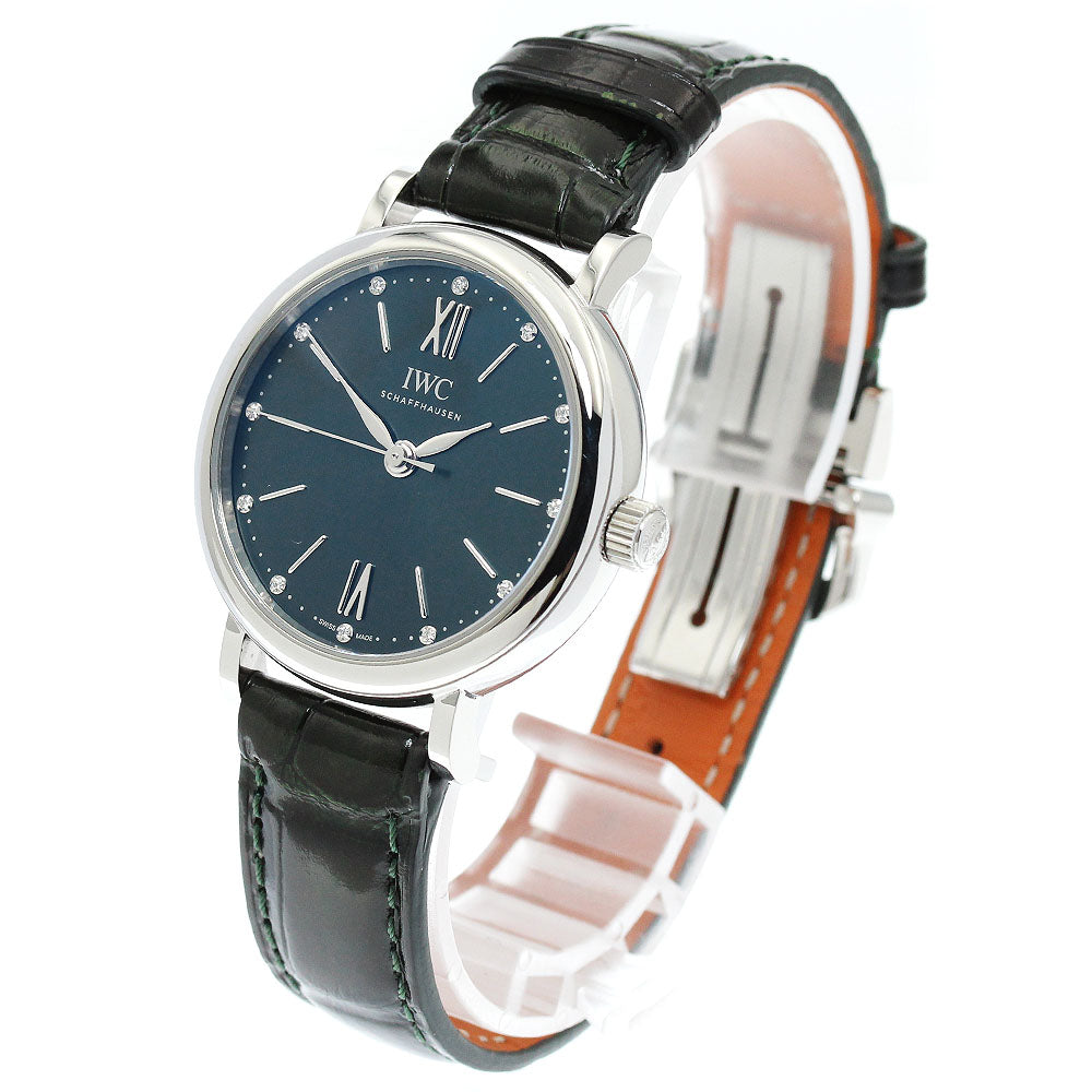 IWC SCHAFFHAUSEN IW357405 Portofino Automatic 34 12P Diamond Automatic Women's Watch