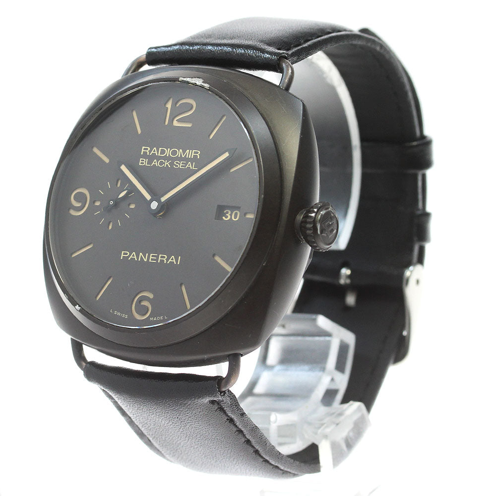 PANERAI PAM00505 Radiomir Composite Black Seal 3 Days Small Second Date Automatic Men's Watch