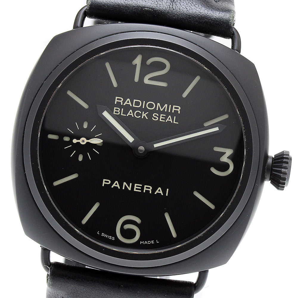 PANERAI PAM00292 Radiomir Black Seal Manual Winding Men's Watch Good Condition