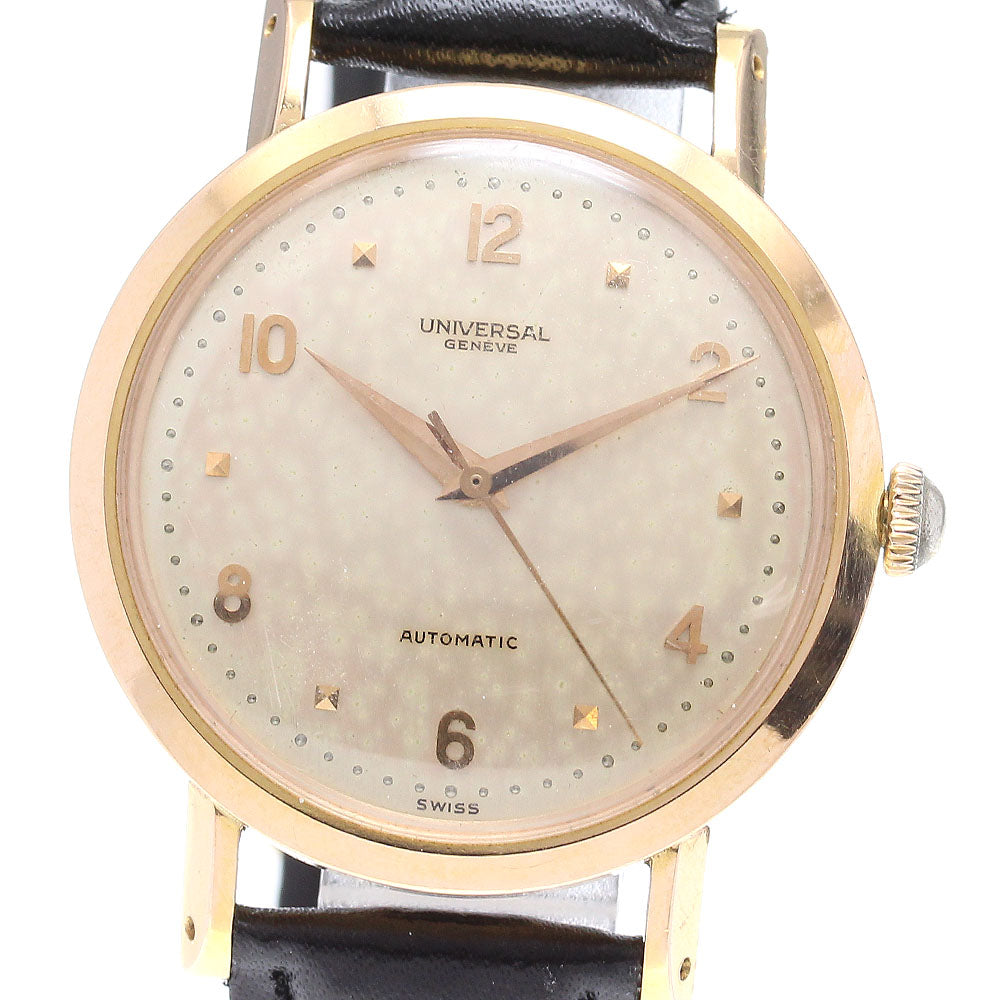 Universal Geneve Golden Shadow K18YG Cal.139 Automatic Men's