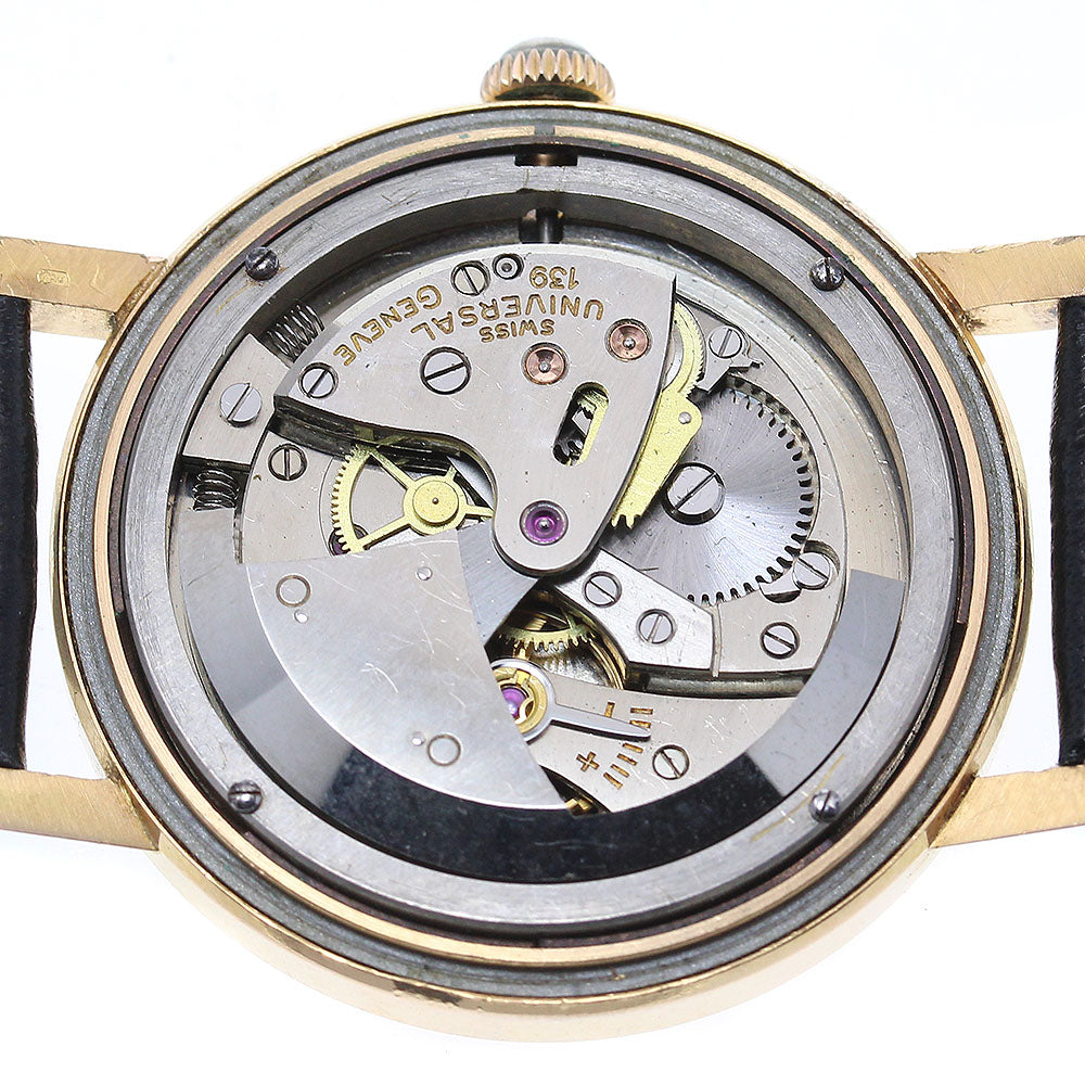 Universal Geneve Golden Shadow K18YG Cal.139 Automatic Men's