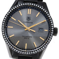 TAG HEUER WAR101B Carrera Cara Delevingne Special Edition Diamond Bezel Quartz Boys' Watch