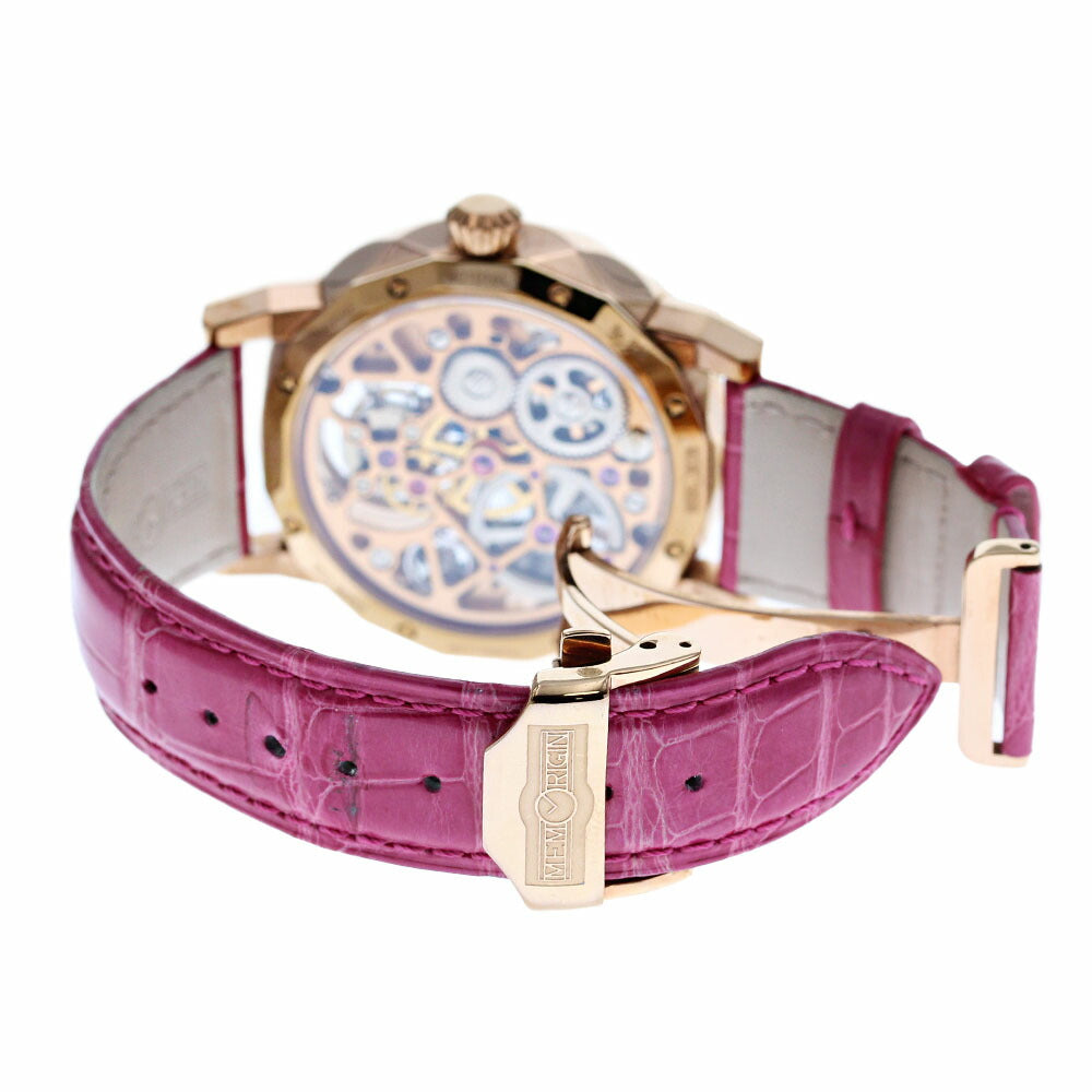 MEMORIGIN M01016L Chandelier Diamond Bezel Tourbillon Manual Winding Boys Watch Good Condition