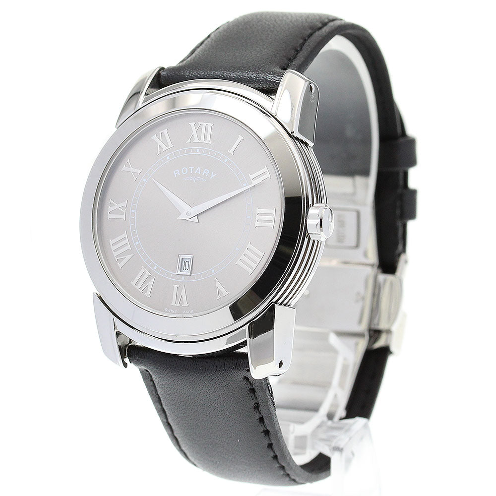 ROTARY GS02910/10/19 Revelation Date Quartz Men's Watch Good Condition