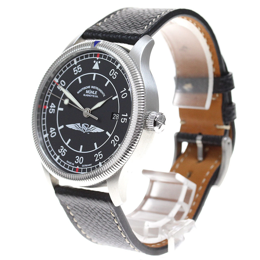 Muhle Glashutte M1-37-34-401 Aerosport Limited Edition AT Men's Watch Excellent Condition