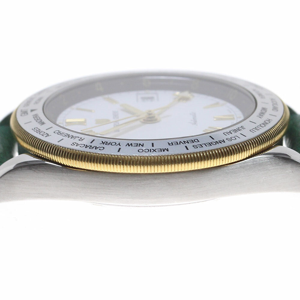 Universal Geneve 273.435 Worldtimer GMT Automatic Men's Watch Good Condition