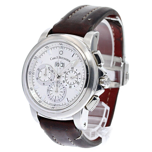 CARL F.BUCHERER 00.10624.08.13.21 Patravi Chronograph Automatic Men's Watch