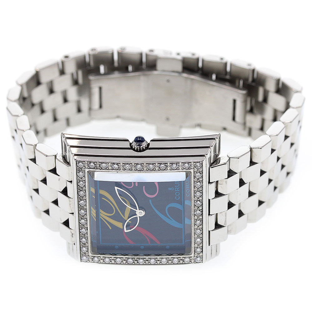CORUM 138.341.47 Pyramid Diamond Bezel Quartz Women's