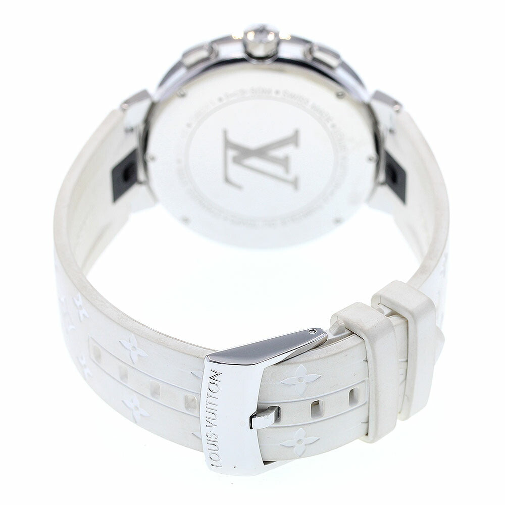 LOUIS VUITTON Q8D11 Tambour Moonstar GM Chronograph Quartz Men's