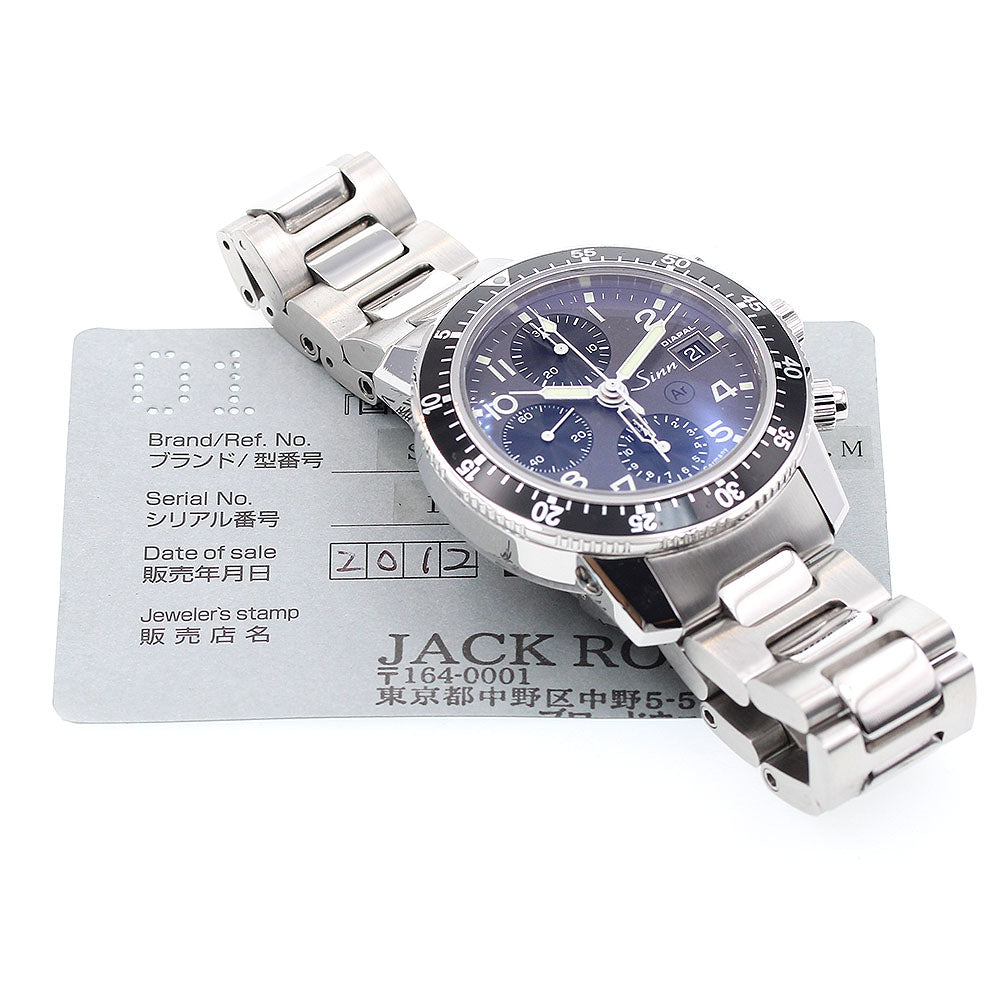 Sinn 103.B.SA.DIAPAL.M Diapal Chronograph Automatic Men's Watch with Warranty