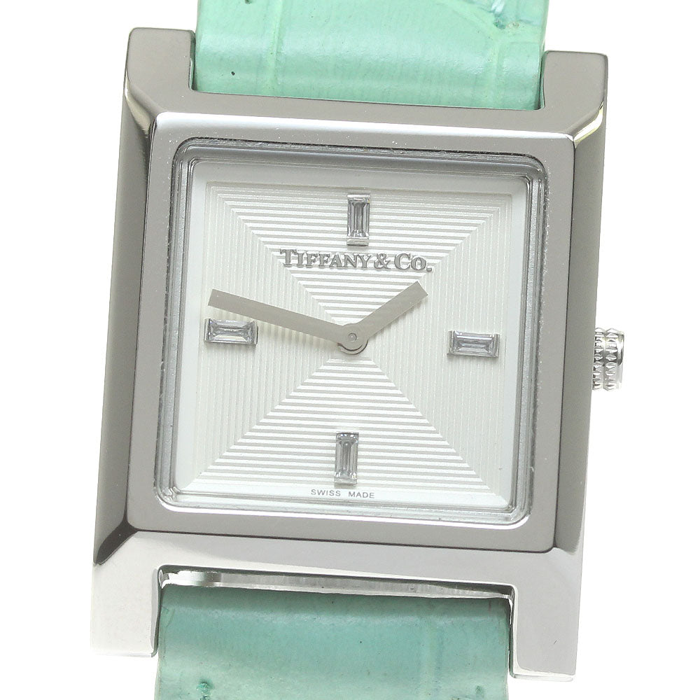 TIFFANY & Co. 1837 Makers Square Quartz Watch Women's Good Condition
