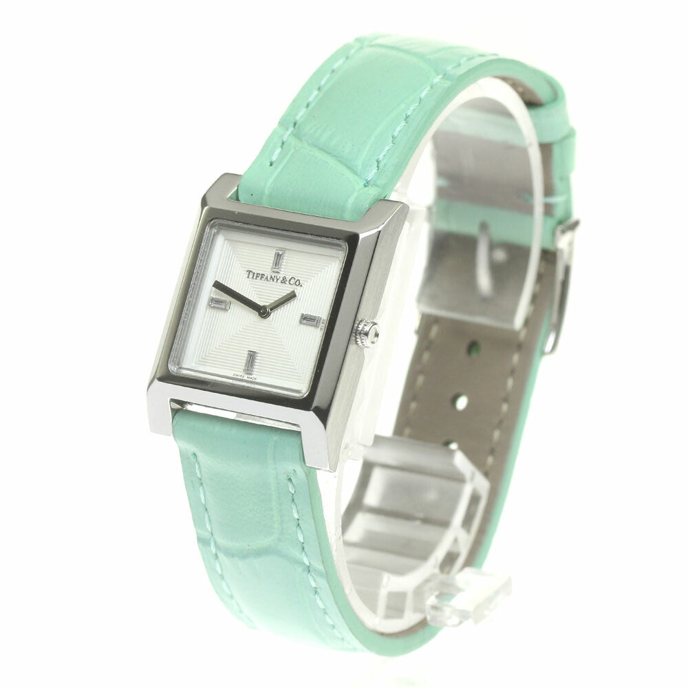 TIFFANY & Co. 1837 Makers Square Quartz Watch Women's Good Condition