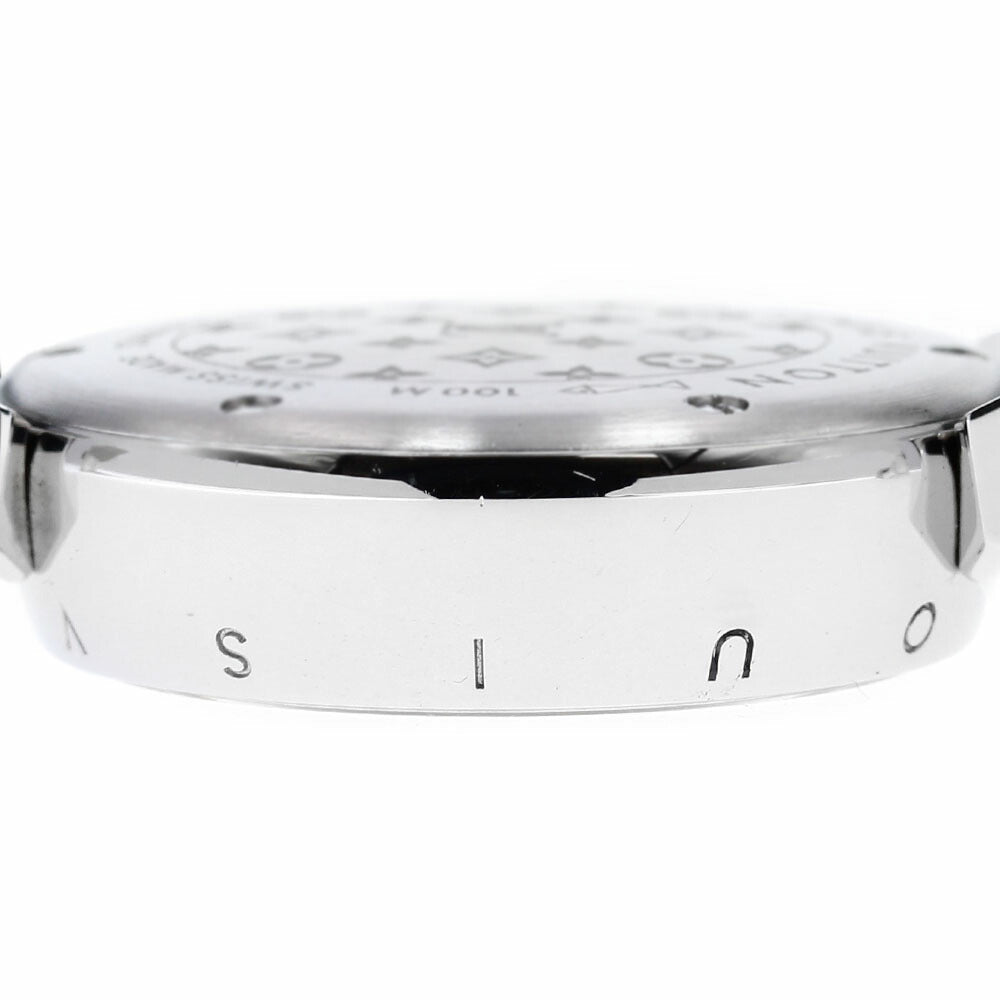 LOUIS VUITTON QA091 Tambour New Wave Small Second Quartz Women's Watch Good Condition