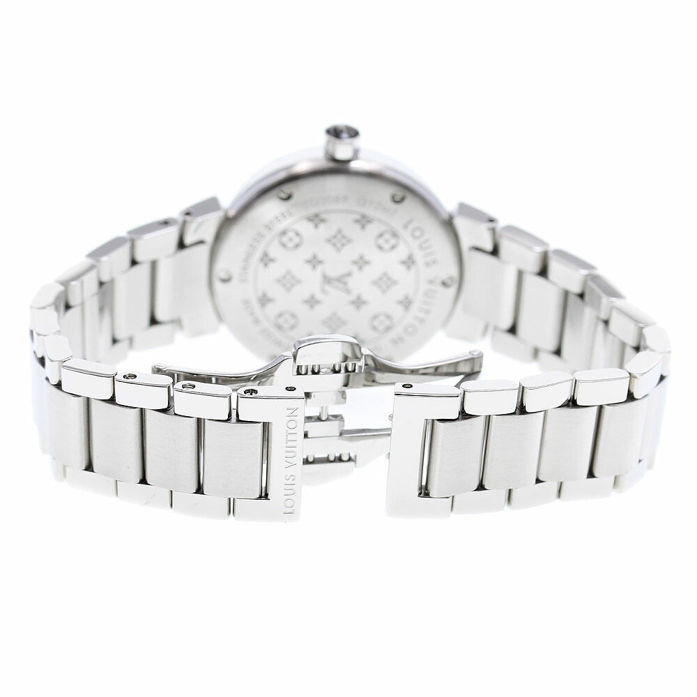 LOUIS VUITTON Q12M1 Tambour Lovely Cup 12 Diamond Quartz Women's with Inner Box