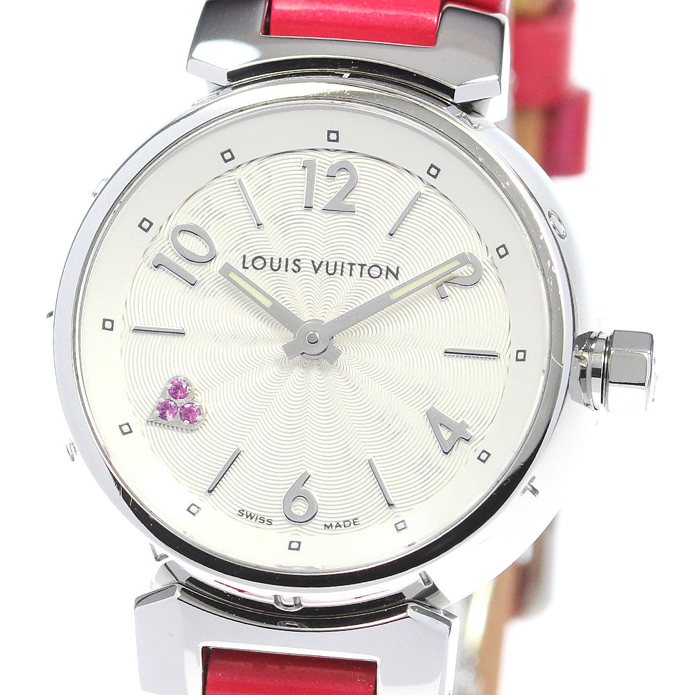 LOUIS VUITTON Q1218 Tambour Heart Quartz Women's Watch Good Condition