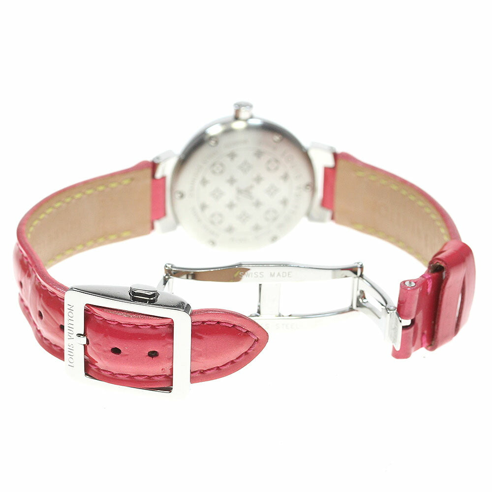LOUIS VUITTON Q1218 Tambour Heart Quartz Women's Watch Good Condition