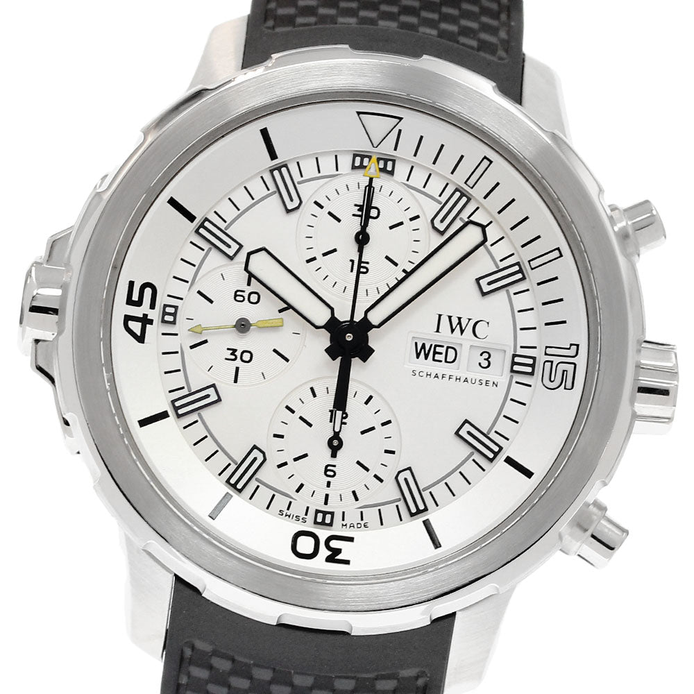 IWC SCHAFFHAUSEN IW376801 Aquatimer Chronograph Automatic Men's Watch Excellent Condition