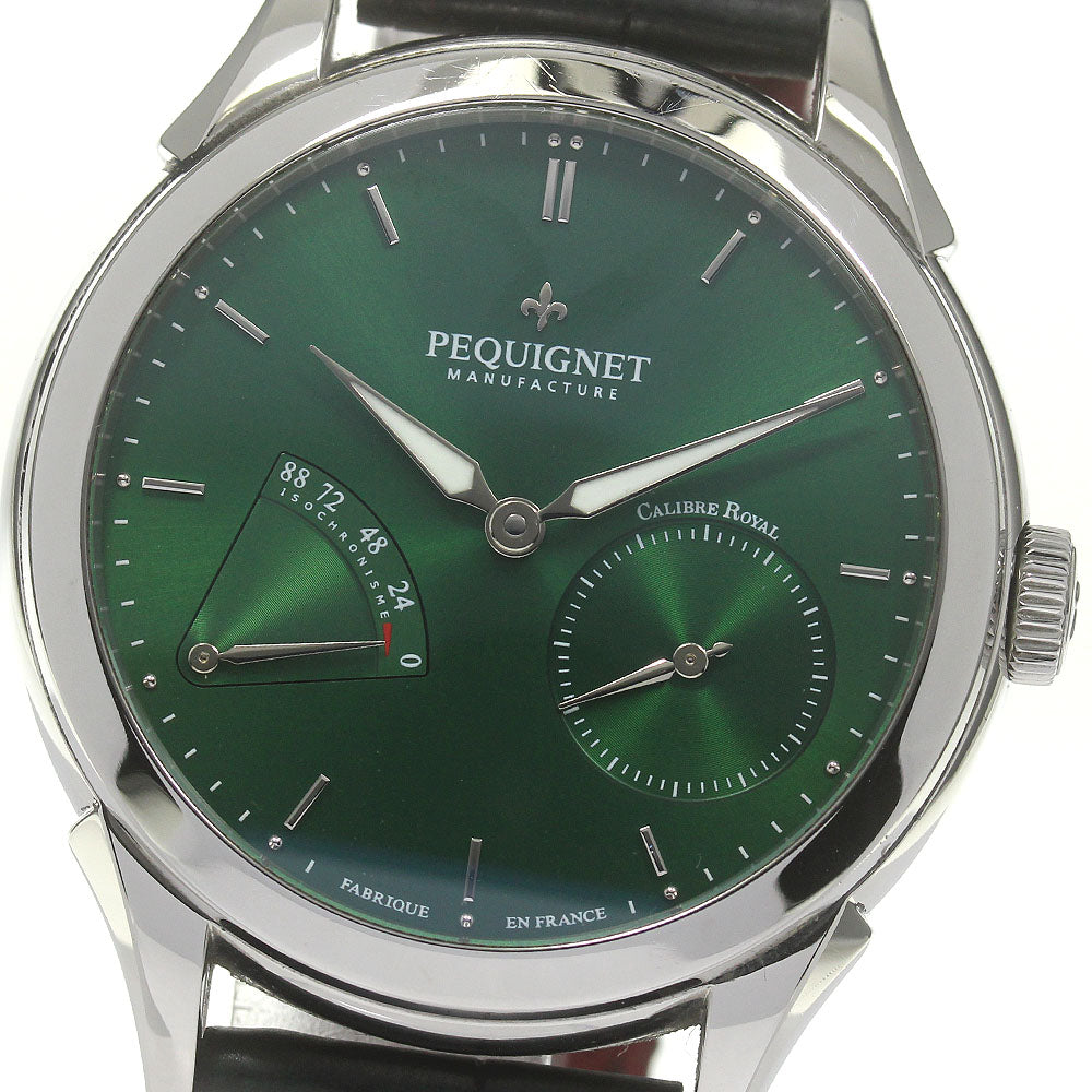 Pequignet 9010193 Manufacture Le Royale Power Reserve Automatic Men's Watch