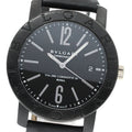 BVLGARI BB40CL Bvlgari Carbon Date Automatic Men's Watch