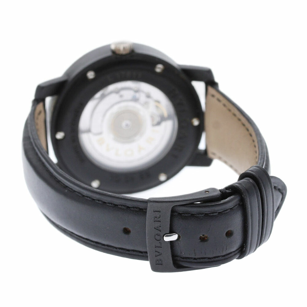 BVLGARI BB40CL Bvlgari Carbon Date Automatic Men's Watch