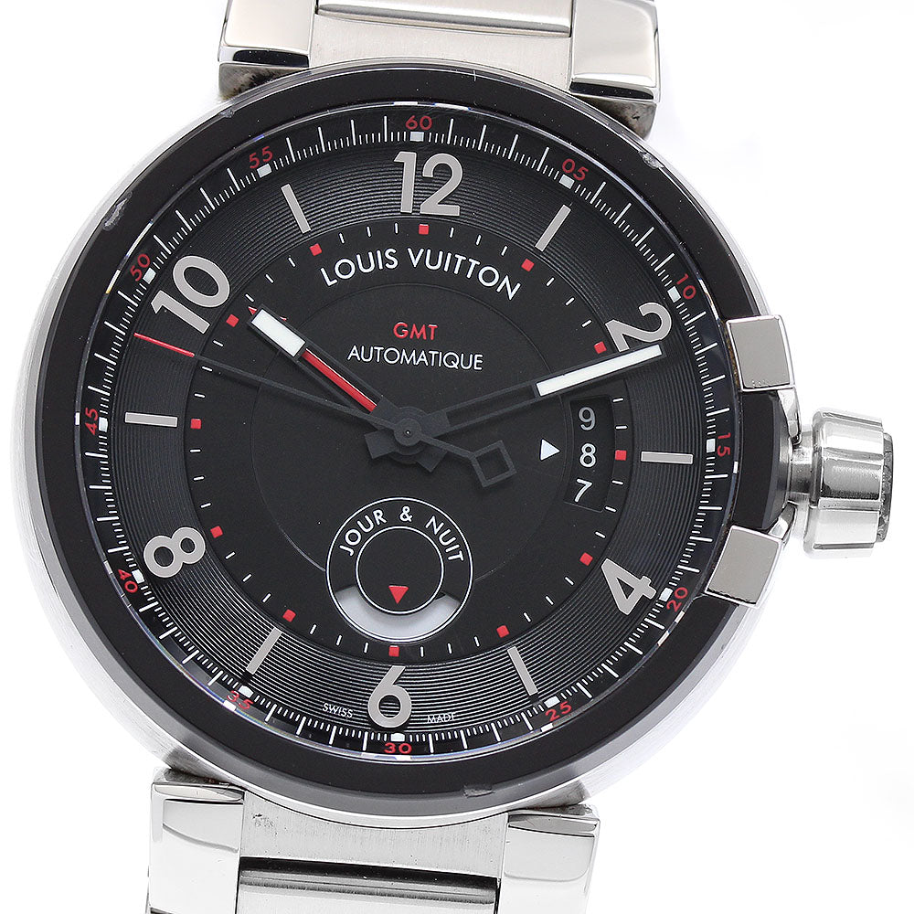 LOUIS VUITTON Q1156 Tambour Evolution GMT Automatic Men's Watch