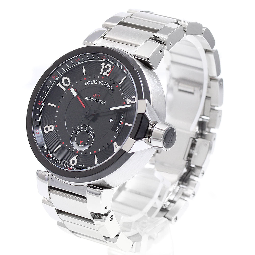 LOUIS VUITTON Q1156 Tambour Evolution GMT Automatic Men's Watch