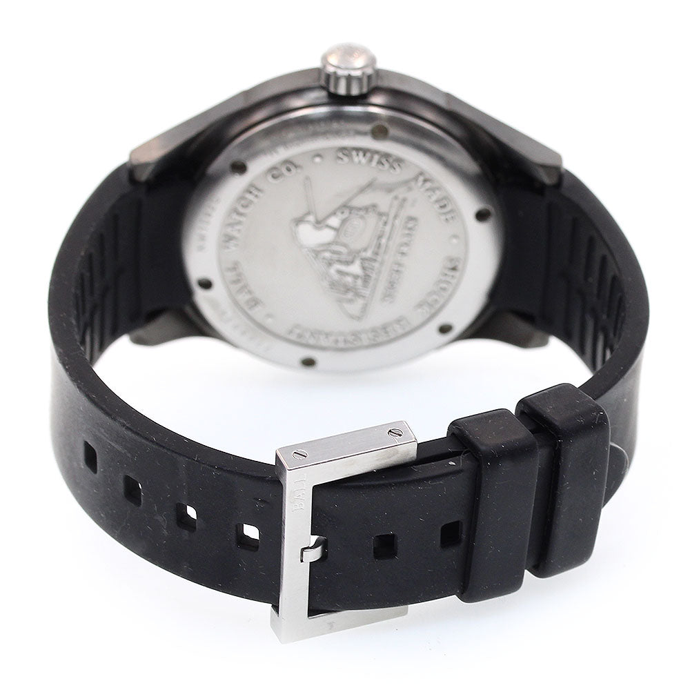 BALLWATCH NM1092C-L1B-BK Fireman Night Train Date Automatic Men's Watch