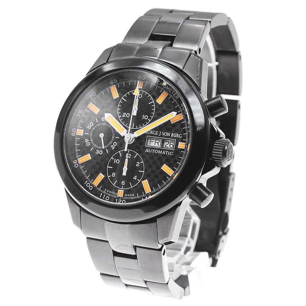 George J. Von Burg MGJVB-0053 Chronograph with Small Seconds Automatic Men's