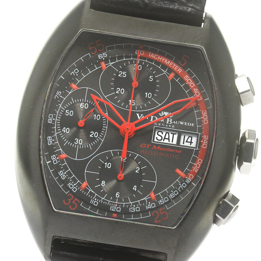 VAN DER BAUWEDE MAGNUM GT Modena CAL.35 Chronograph Day Date Automatic Men's Watch