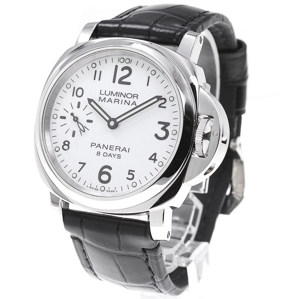 PANERAI PAM00563 Luminor Marina 8DAYS Small Seconds Manual Winding Men's Watch in Good Condition
