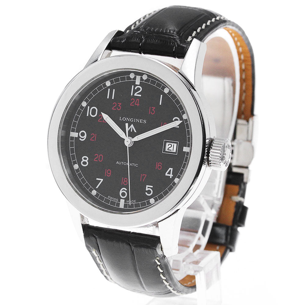 LONGINES L2.832.4 Heritage Military Date Automatic Men's Watch with Warranty