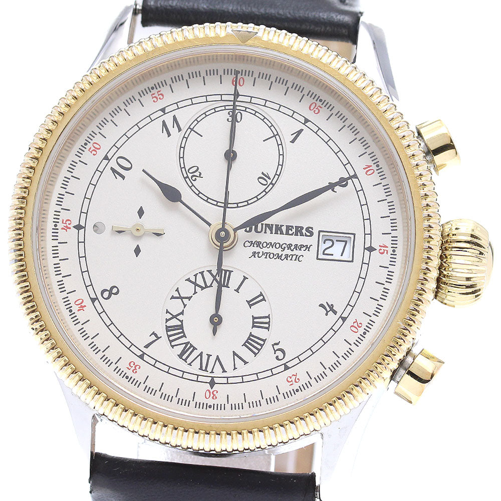 JUNKERS Chronograph Date Automatic Men's Watch in Good Condition