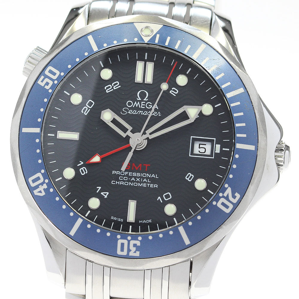 OMEGA 2535.80 Seamaster 300 GMT Automatic Men's Watch with Warranty