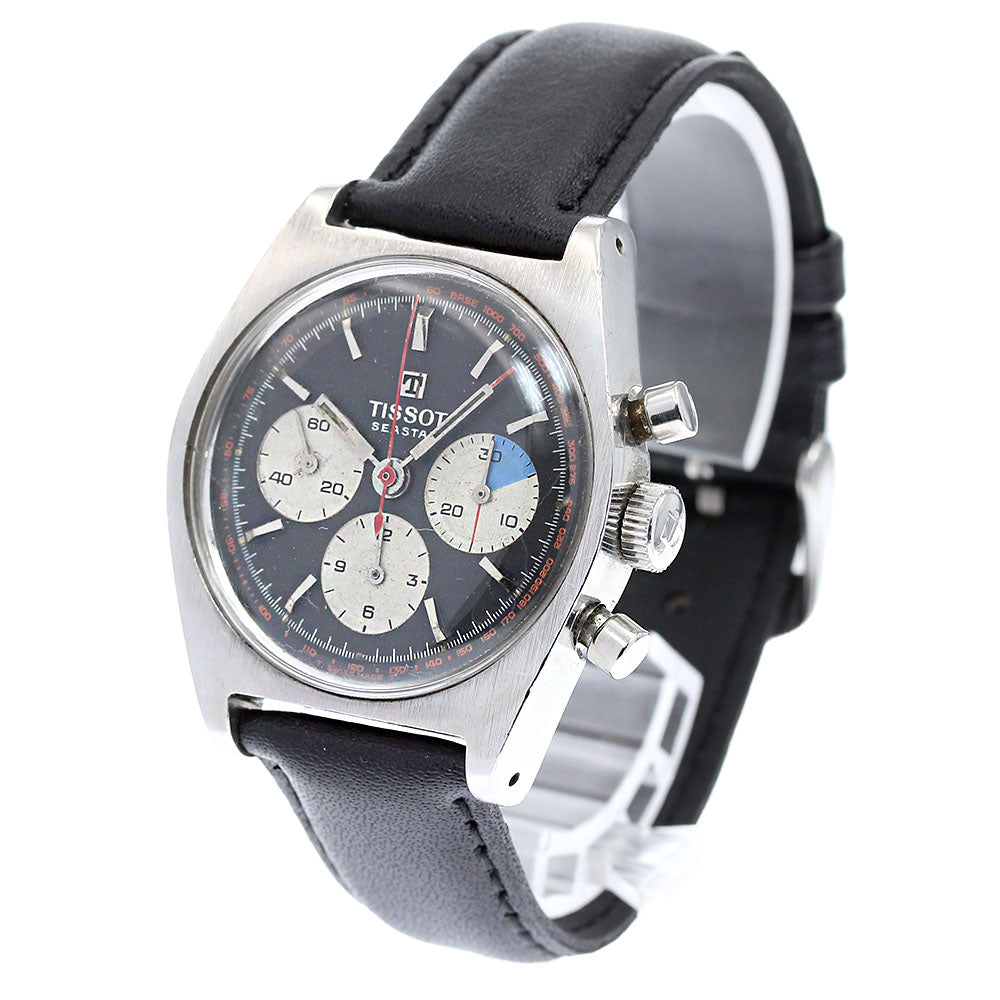 TISSOT W-24234 Seastar Chronograph Cal.871 Manual Winding Men's