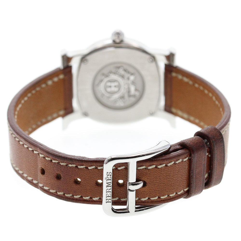 HERMES HR1.210 H Watch Rondo Quartz Women's Good Condition