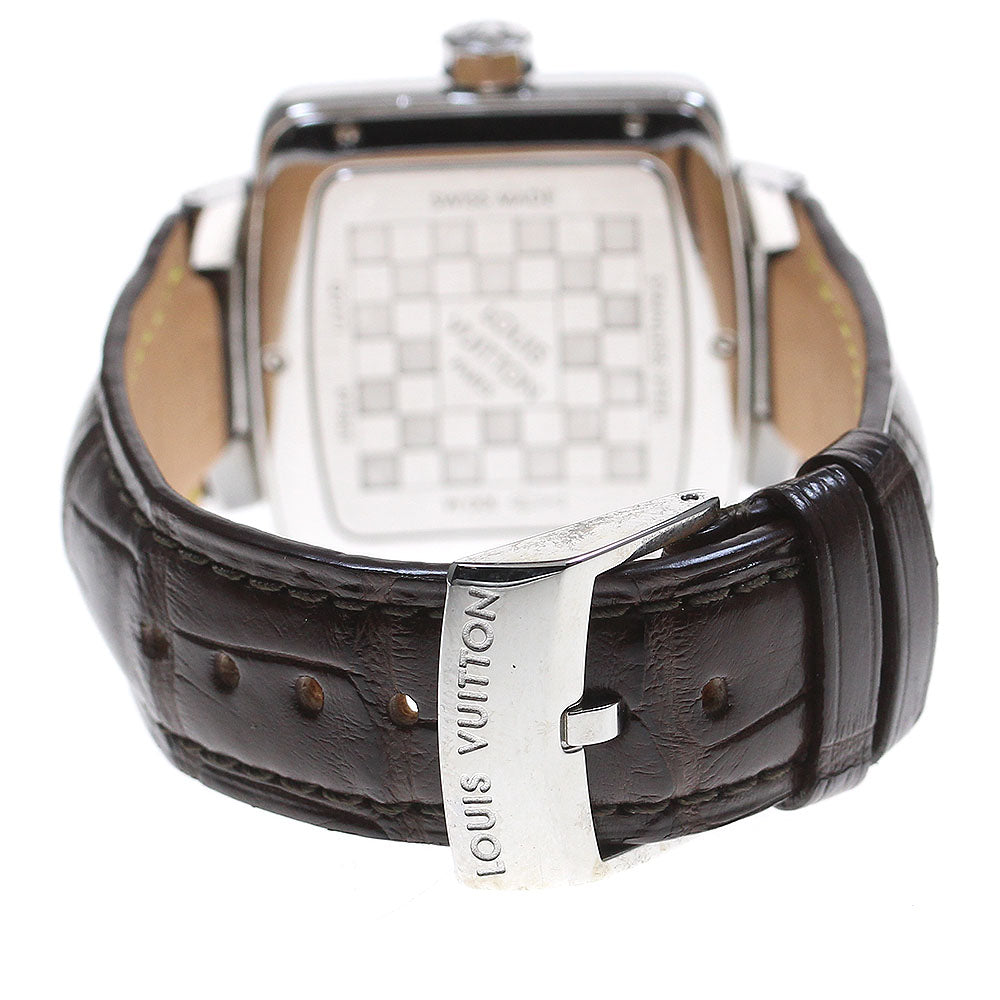 LOUIS VUITTON Q2371 Speedy Duojet GMT Quartz Women's