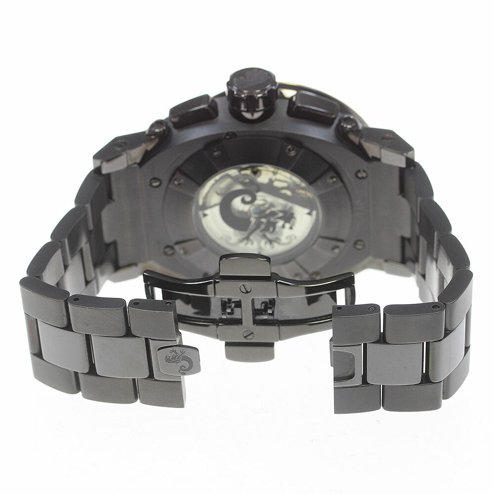 VAN DER BAUWEDE 13180 Legend Rider Chronograph Automatic Men's Watch Good Condition Box and Warranty Card Included