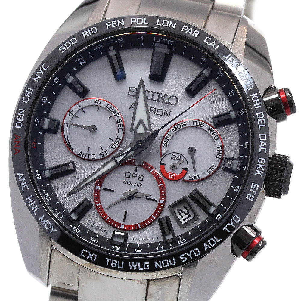 Seiko SBXC081/5X53-0BE0 Astron Shohei Ohtani Limited Edition Model Limited to 1700 pieces Solar-Powered Radio-Controlled Men's Watch Good Condition Box and Warranty Card Included