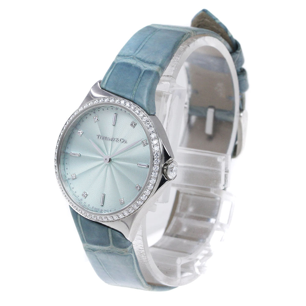 TIFFANY & Co. Metro Diamond Bezel Quartz Women's