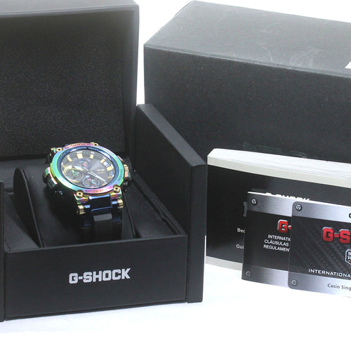 CASIO MTG-B1000RB-2AJR G-SHOCK MT-G 20th Anniversary Limited Edition Solar Radio-Controlled Men's Watch Good Condition Box and Warranty Card Included