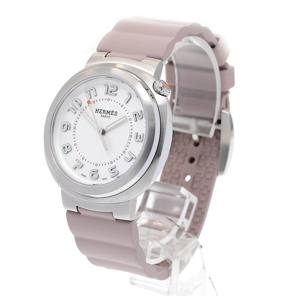 HERMES SD1.510 Cut Automatic Women's Watch Excellent Condition Box and Warranty Card Included