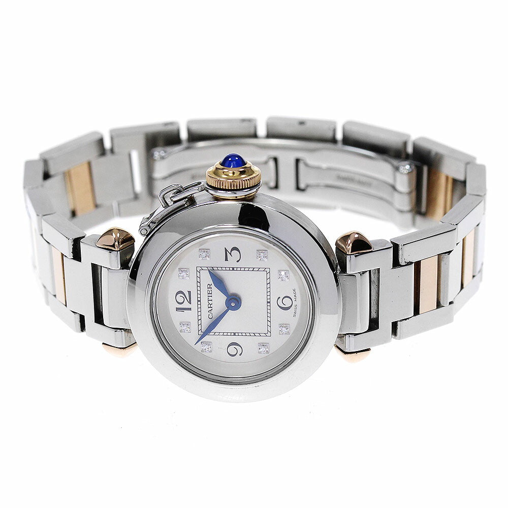 CARTIER WJ124020 Miss Pasha 8P Diamond Quartz Women's