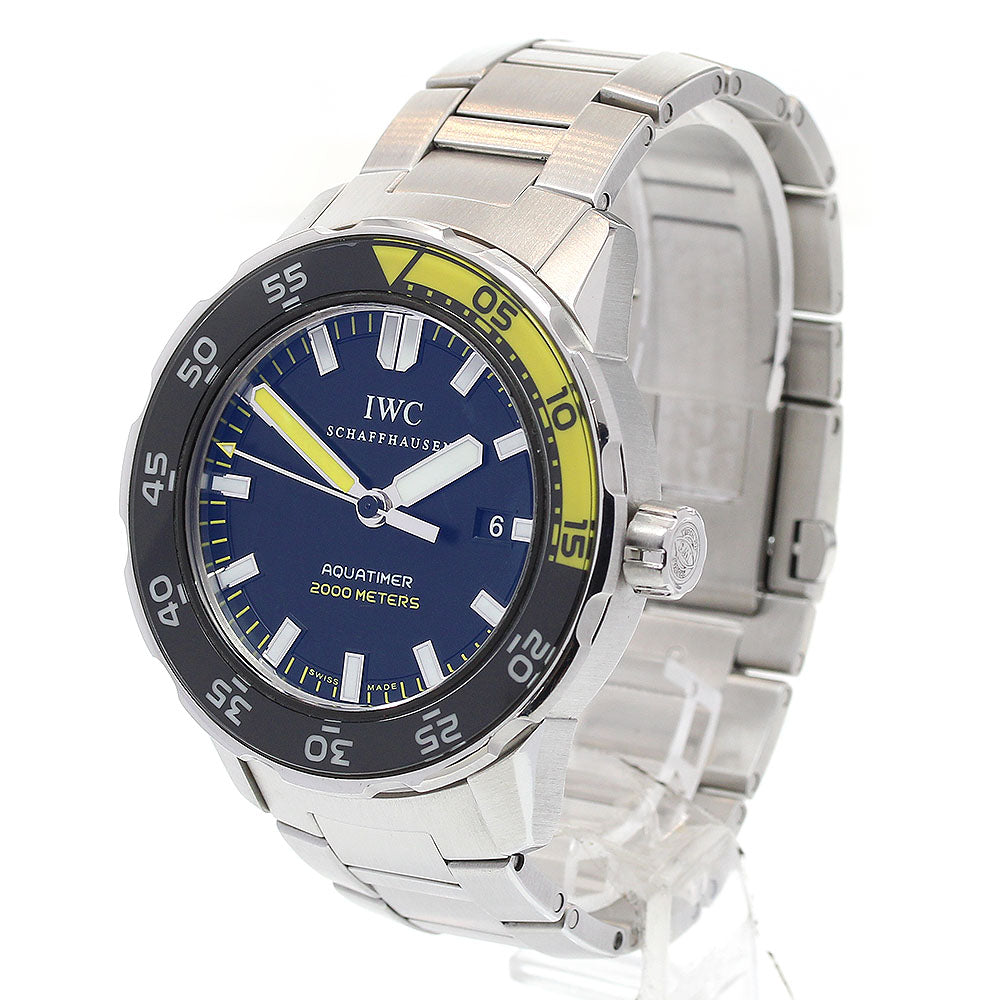 IWC SCHAFFHAUSEN IW356808 Aquatimer Automatic 2000 Automatic Men's Watch Excellent Condition