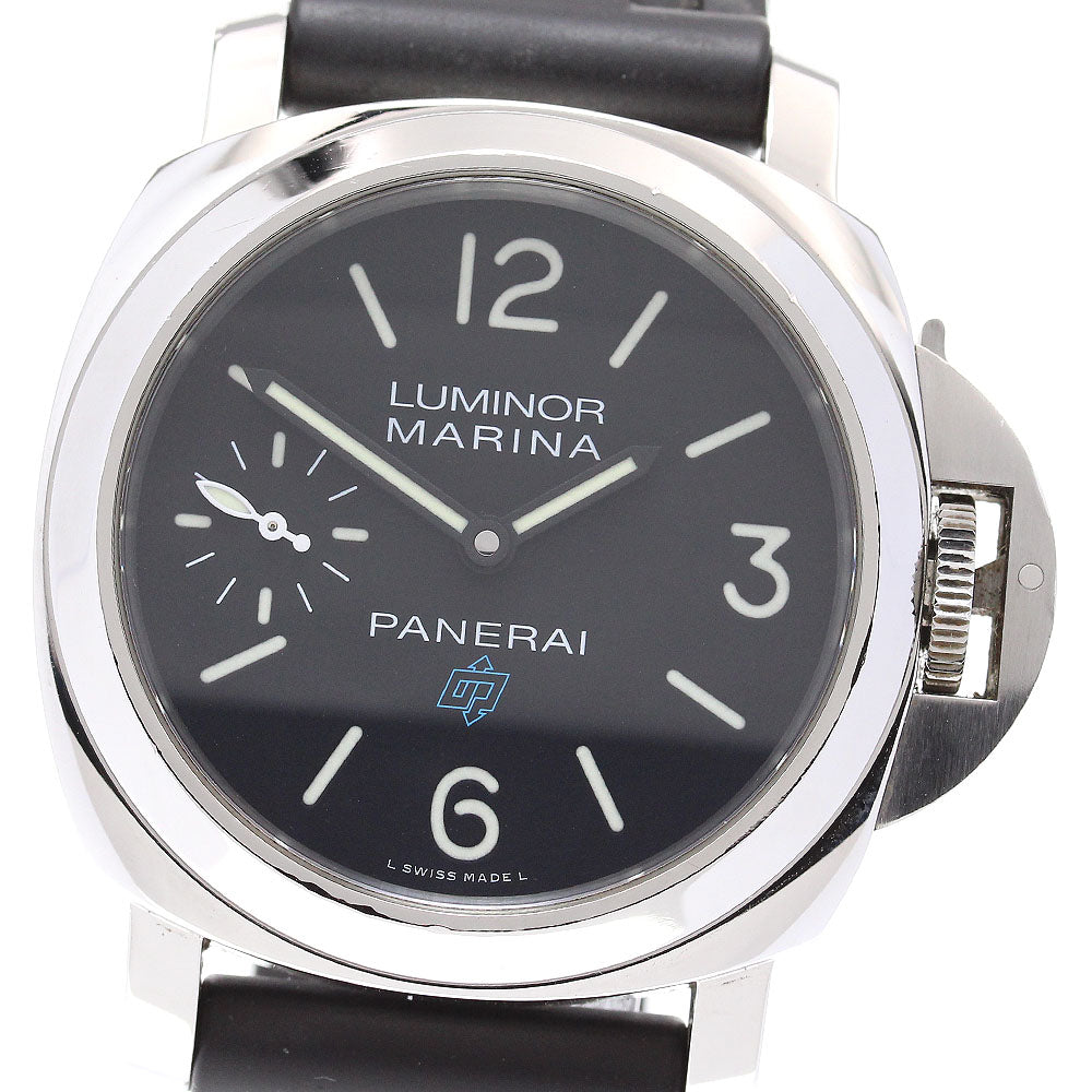 PANERAI PAM00777 Luminor Marina Logo 3 Days Acciaio Manual Winding Men's Watch with Warranty