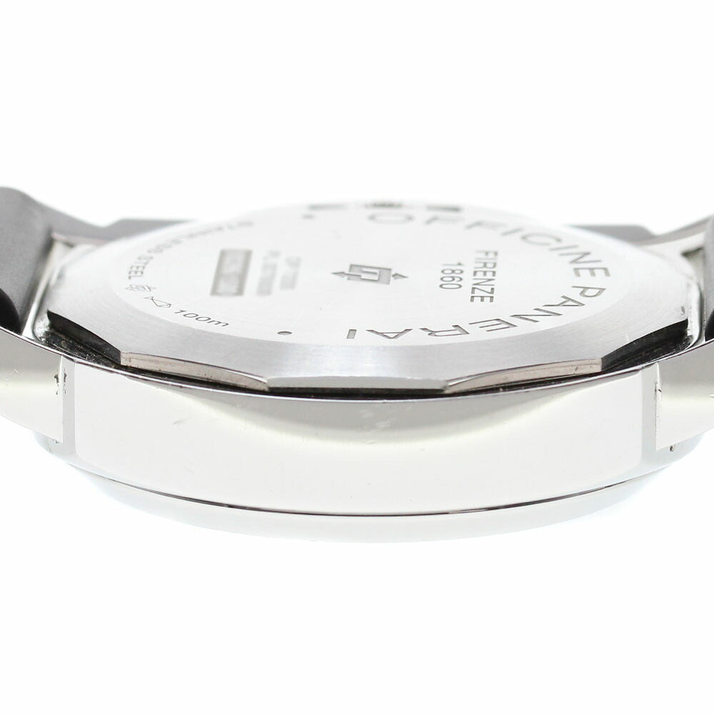 PANERAI PAM00777 Luminor Marina Logo 3 Days Acciaio Manual Winding Men's Watch with Warranty