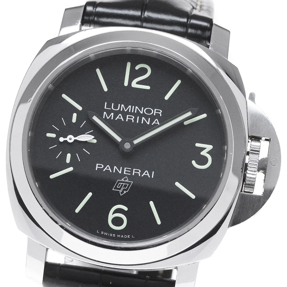 PANERAI PAM00776 Luminor Marina Logo Manual Winding Men's Watch with Warranty