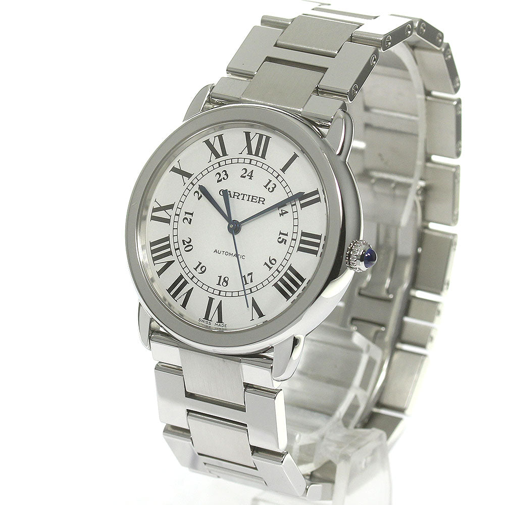 CARTIER WSRN0012 Rondo Solo Automatic Men's Watch Good Condition Warranty Included