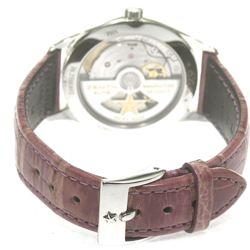 ZENITH 16.2310.692 Class Elite Ultra Thin Moon Phase Diamond Bezel Automatic Women's
