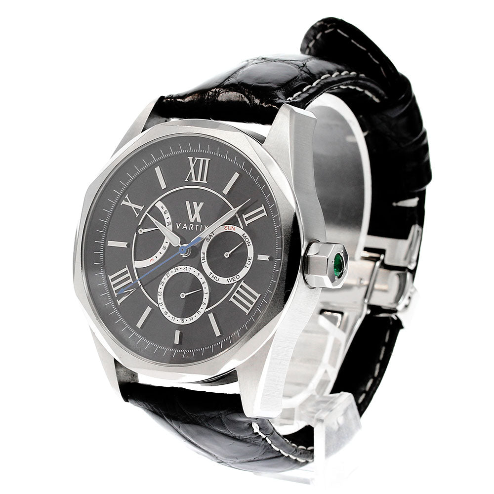 VARTIX PR01 ALIVE Power Reserve Day Date Automatic Men's Watch with Box